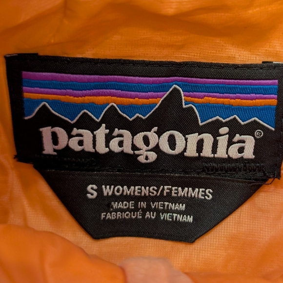 Patagonia Nanopuff Full Zip Jacket Apricot Orange Women's Size Small - Picture 3 of 6
